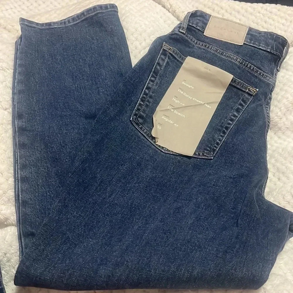 Everlane The Curvy Cheeky Jean  straight size 30 - Picture 3 of 4